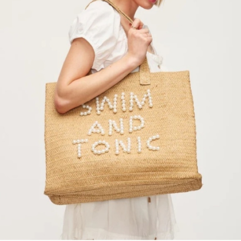 Urban Expressions Seaton Pearl Tote Beach Bag - SWIM AND TONIC